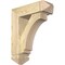 Ekena Millwork Imperial Arts and Crafts Rough Sawn Bracket w/ Offset Brace, Douglas Fir, 6"W x 18"D x 22"H BKT0604X18X22IMP03RDF - alternate 1